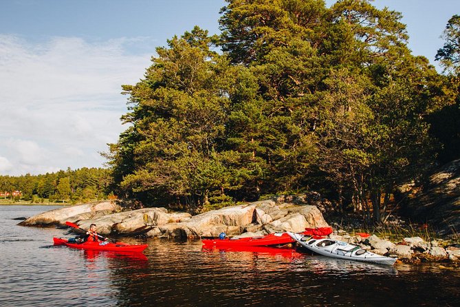 3-day kayaking adventure around Vaxholm in Stockholm Archipelago - self guided - Camping for Two Nights on the Islands