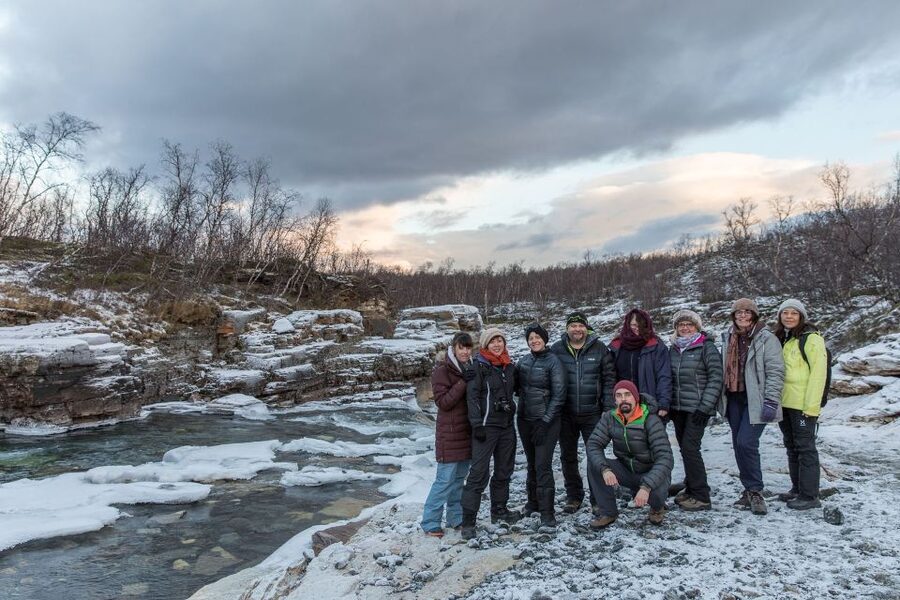 Abisko National Park: Scenic Morning Hike with Transfer - Following the Abisko river canyon