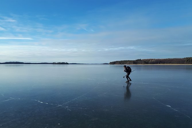 Beginner friendly Nordic Ice Skating On lakes in Stockholm - From Tideliusgatan to the day’s best ice