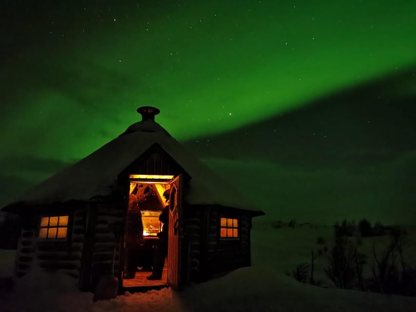 Björkliden/Abisko: Night Sky Snowmobile Tour - Riding toward the best viewing conditions