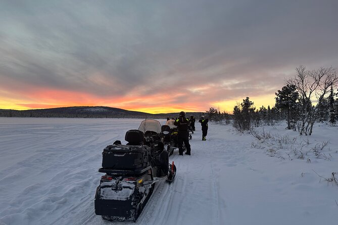 Day tour with snowmobile in Kiruna 10:30 am - Timing, pickup, and cancellation details