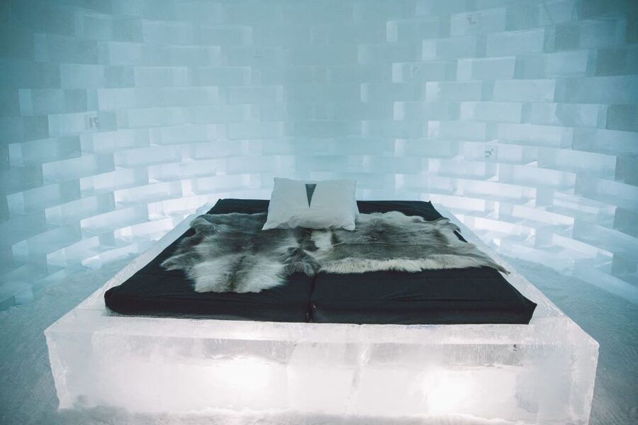 From Abisko: Explore the Icehotel - The ICEBAR and that frozen drink