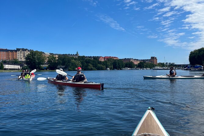 Guided Kayak Tour in Central Stockholm - Rain, Wind, and Swedish Outdoor Conditions