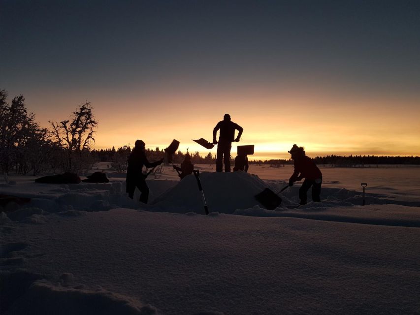 Kiruna: Build your own igloo overnight Tour - What the Kiruna igloo night is really about