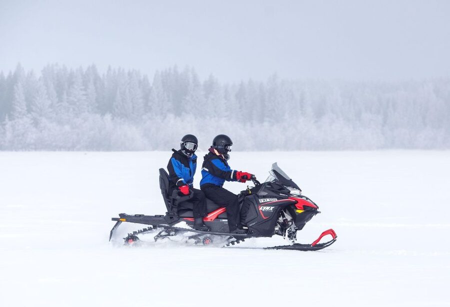 Luleå : Snowmobile - Forest and Ice Nature Tour 2h - Who will enjoy this ride most