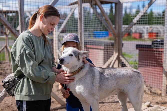 Meet 70 Huskies and Enjoy a short ATV Tour with the Huskies - Coffee, sweet snacks, and a fire in the forest