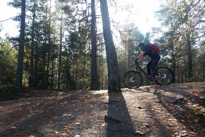 Mountain Biking Small-Group in Stockholm Forests for Beginners - Lunch and Swedish fika on the trail day