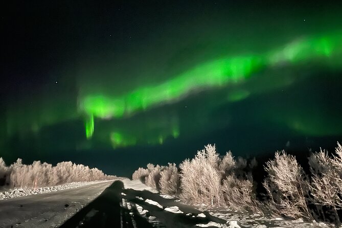 Northern Light hunt with minibus to Abisko 7:30 pm - Lapporten, the valley you will remember