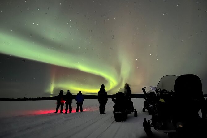 Northern Light snowmobile tour in Kiruna 7:30 pm - Searching for the Northern Lights