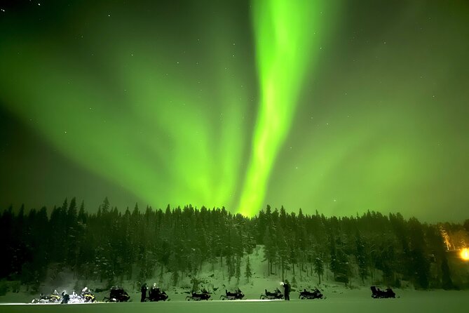 Northern Light snowmobile tour in Kiruna 7:30 pm - How much value do you get for $264?