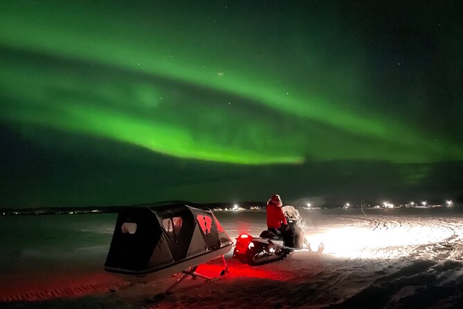 Northern Light snowmobile tour in Kiruna 7:30 pm - Pickup, meeting point, and the first practical details