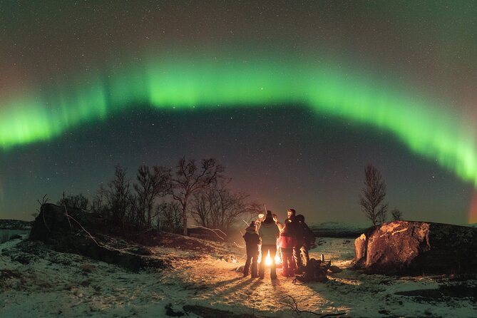 Northern Lights Photo Expedition Dinner Included from Abisko - Learning the sky while you wait