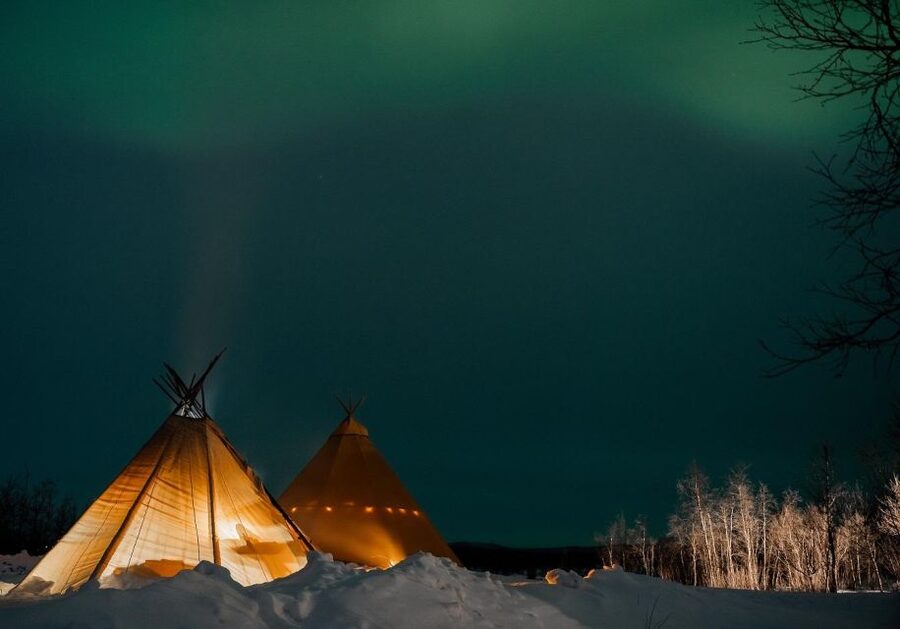 Premium Aurora Snowmobile Ride With Panoramic Views - Who will enjoy this Arctic evening most