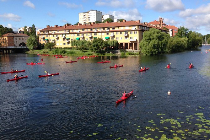 Self-Guided Kayak Adventure In Central Stockholm (Two-man kayak) - Looking Across at Gamla Stan