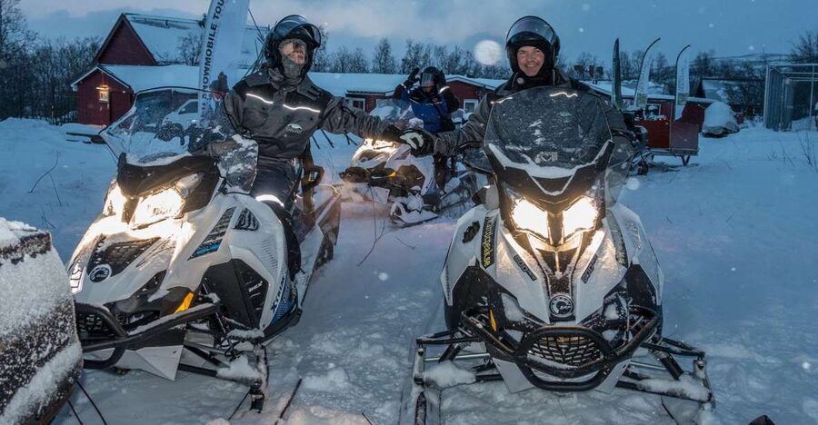 Snowmobile Adventure Abisko (Shared) - Sharing the machine and managing expectations