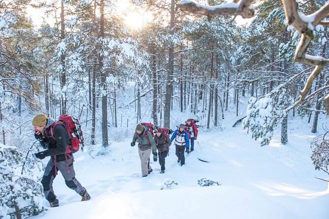 Snowshoe Winter Hike from Stockholm - Who will enjoy this day most
