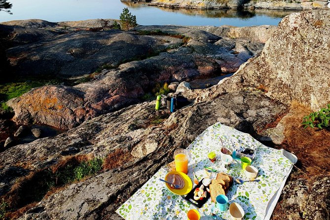 Stockholm Archipelago Kayaking Day Tour - Paddling between rocky Swedish islands