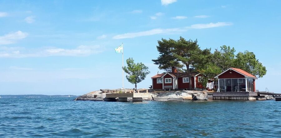 Stockholm Archipelago RIB Speed Boat Tour with Swedish Fika - Vaxholm Fortress adds a historic landmark