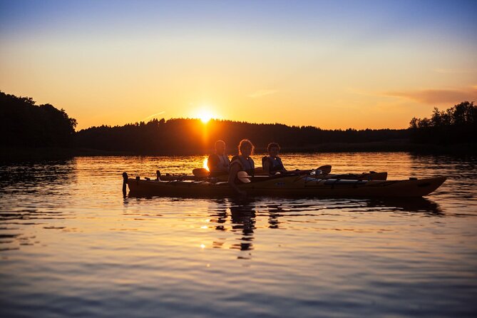 Stockholm Archipelago Sunset Kayaking and Fika tour - Vaxholm Fortress and the old defensive waterway