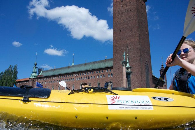 Stockholm City Kayak Tour - Södermalm Views and the Långholmen Canal
