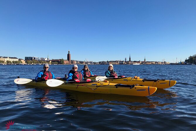 Stockholm City Kayak Tour - Starting in a Protected Bay