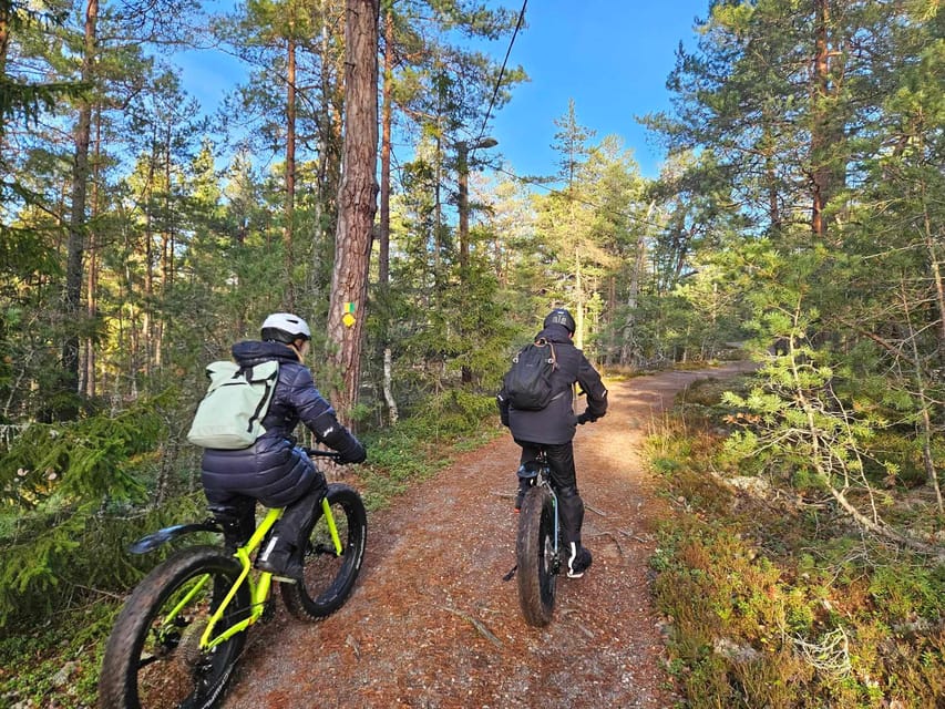 Stockholm: Fat Bike Forest Adventure with Lunch and Sauna - Who should book this outing