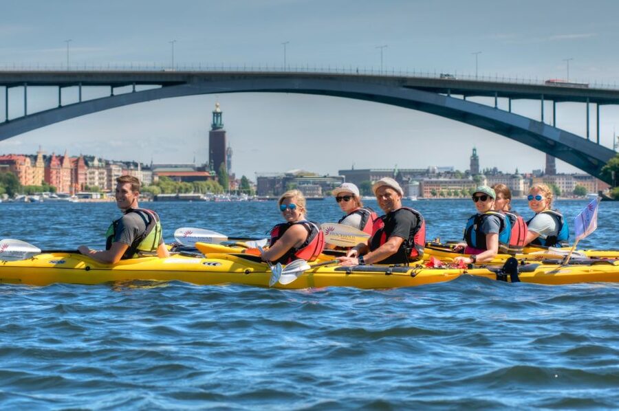 Stockholm: Guided Kayak City Tour & Optional Midsummer Meal - Key points at a glance