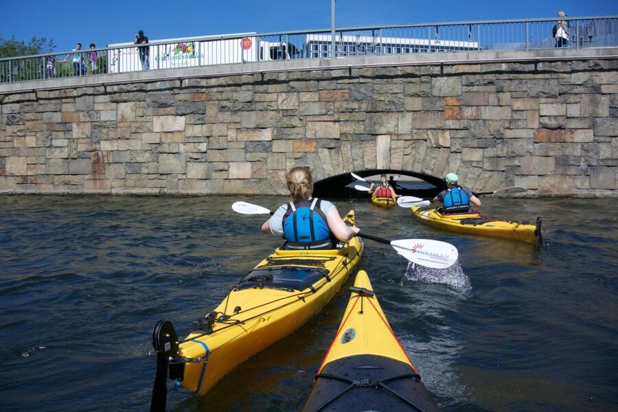 Stockholm: Guided Kayak City Tour & Optional Midsummer Meal - The evening paddle and Swedish dinner