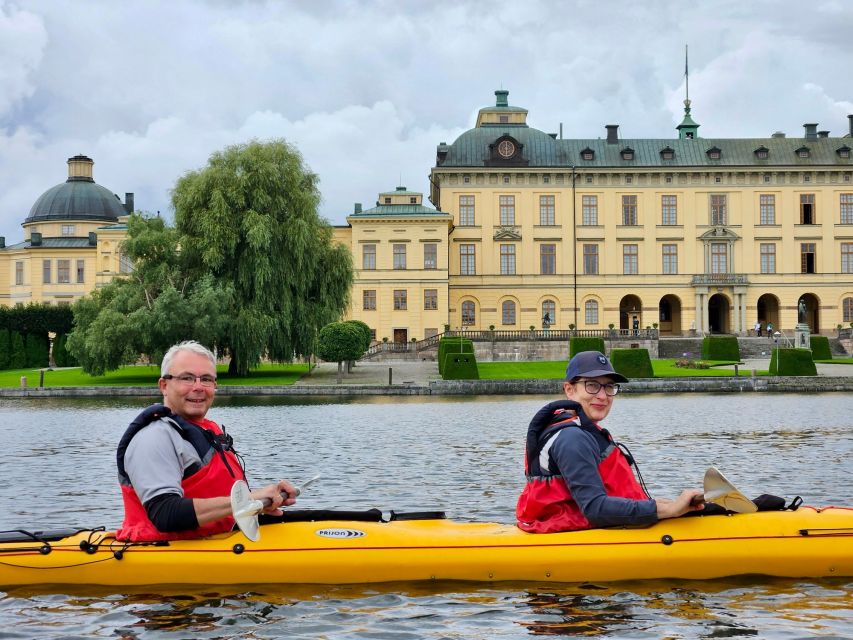 Stockholm: Guided Kayak Tour to Drottningholm Royal Palace - What the $171 price includes