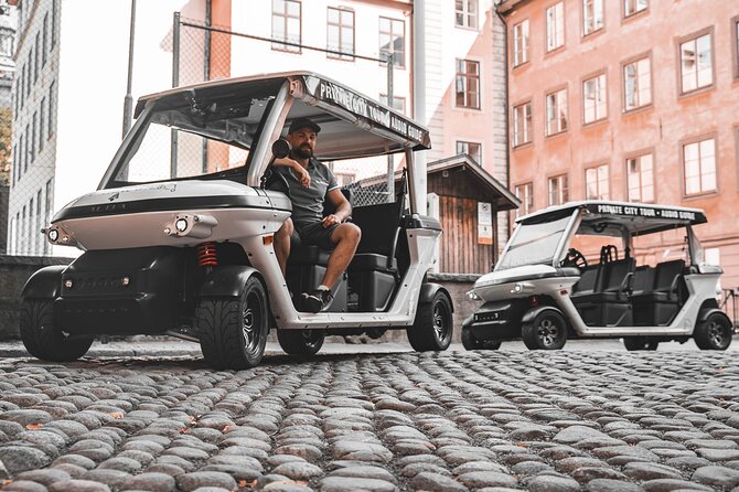 Stockholm Highlights: Private Golf Cart Tour - Södermalm, colorful lanes, and an older Stockholm
