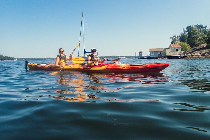 Stockholm: Kayaking tour around Vaxholm Archipelago with Fika - Equipment is covered, but pack for getting wet