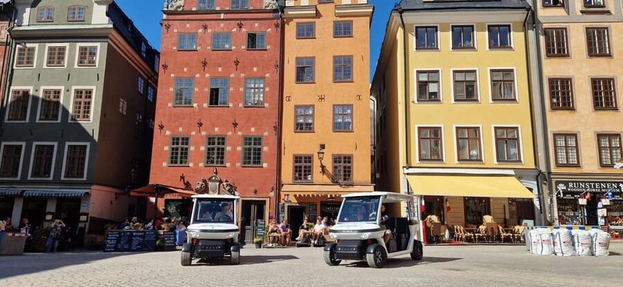 Stockholm Private Golf Cart Tours - Why a Stockholm golf cart makes sense