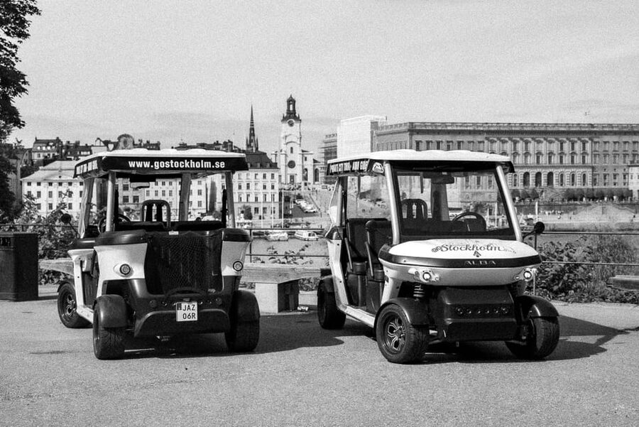 Stockholm Private Golf Cart Tours - Södermalm viewpoints and the best photo stops