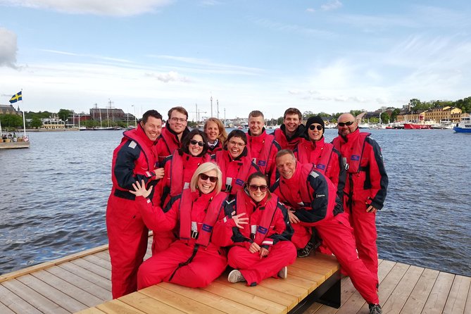Stockholm RIB Speed Boat Tour - Vaxholm Fortress and the Slower Moment