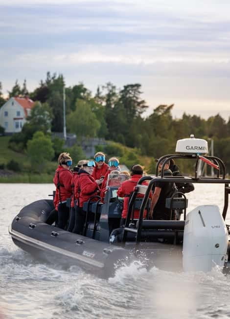 Stockholm: RIB Speed boat tour incl. island visit - Key points to know before booking