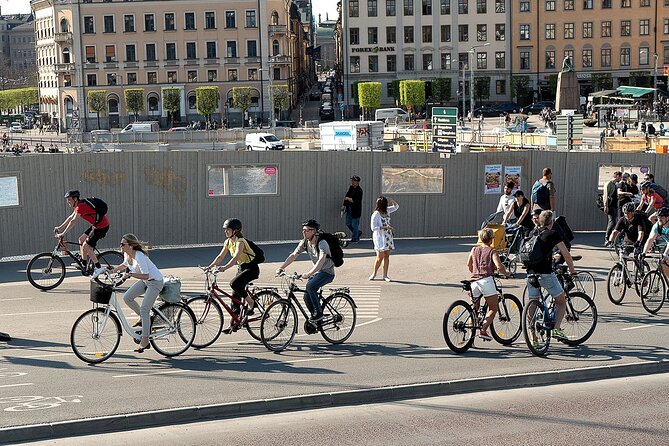 Stockholm's Best Bike Tour! - Starting in Östermalm at Östermalms Saluhall