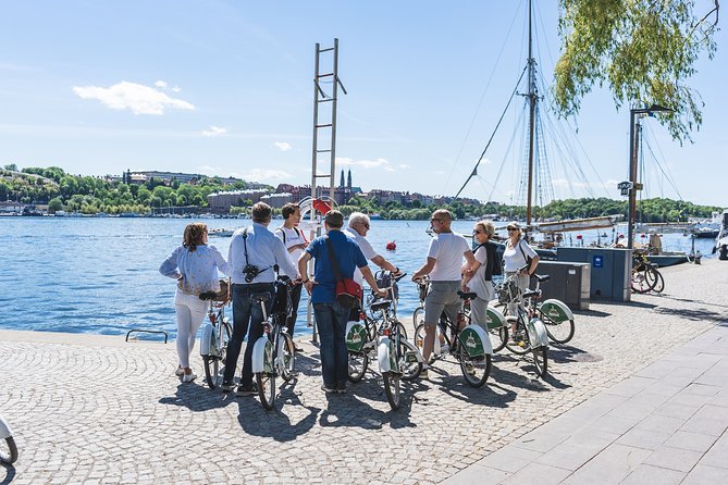 Stockholm’s Urban Treasures Private Bike Tour - Slussen and the water between two seas