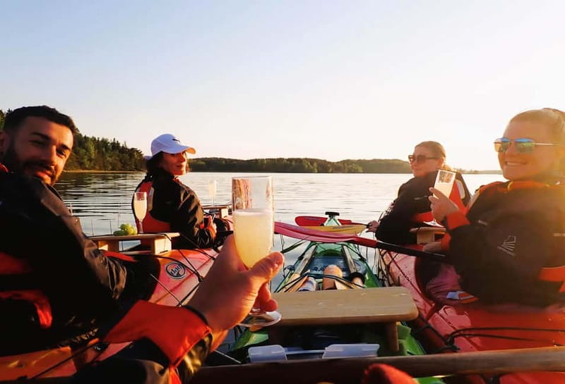 Stockholm: Sunset Archipelago Kayaking & Toast on the Water - The 15-minute safety briefing and gear setup
