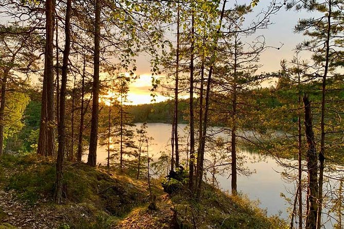 Stockholm: Sunset Hike in Tyresta National Park with Meal - Granite, Water, and the Best Views