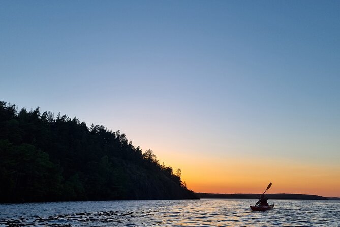 Sunset kayak tour with fika on Stockholms lakeside - Is $107.77 a fair price?