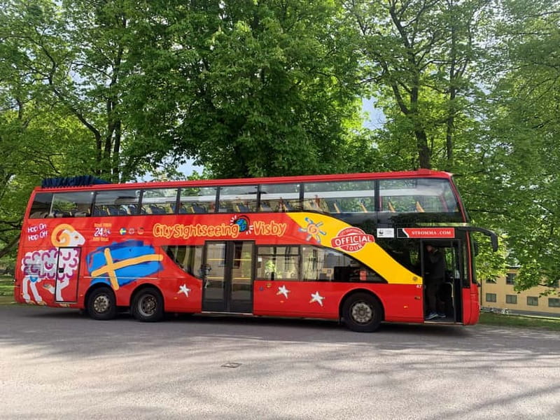 Visby: Hop-On Hop-Off 1 day Bus Tour - Key Points at a Glance