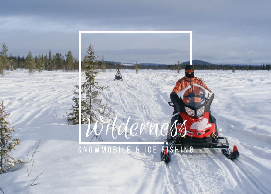 Wilderness Tour with Snowmobile & Ice Fishing - Riding from Kiruna to the Arctic quiet
