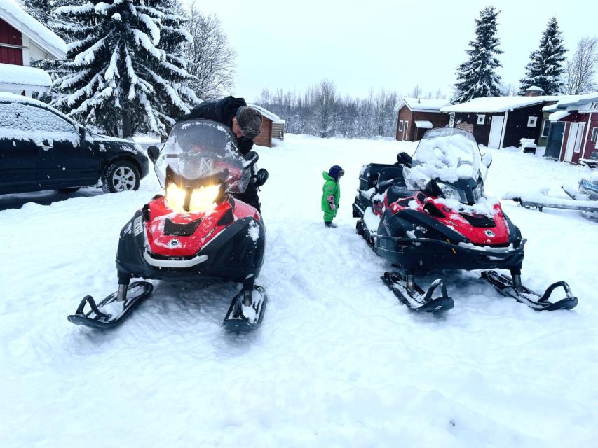 Wilderness Tour with Snowmobile & Ice Fishing - Who will enjoy this outing most