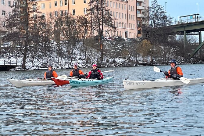 Winter Kayak Tour in Stockholm City (Dry Suit Kayaking) - Two and a half hours among Stockholm’s islands
